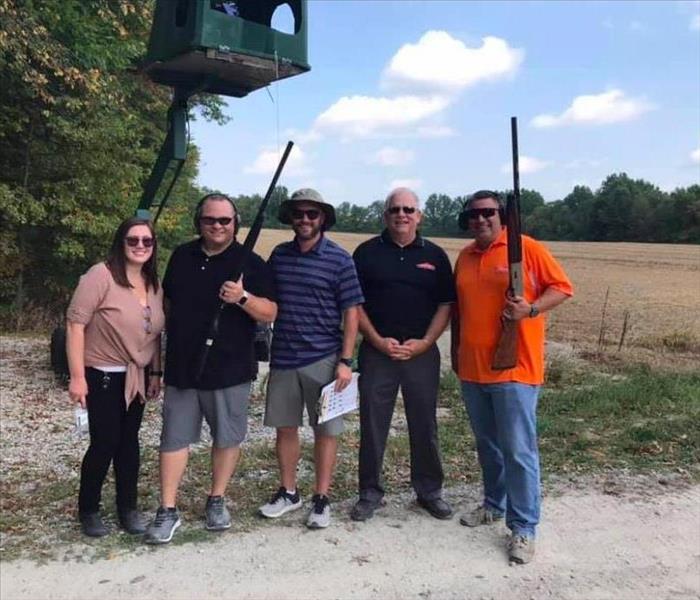 Clay Shooting With Clients